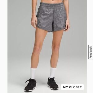 Lululemon Track That Mid-Rise Lined Short 5”